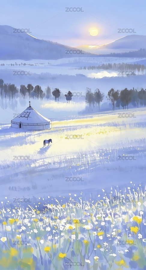 二十四节气寒露霜降节气插画（主预览-11328629） - 未分类 - 站酷设计师站酷素材原创素材 - 站酷ZCOOL