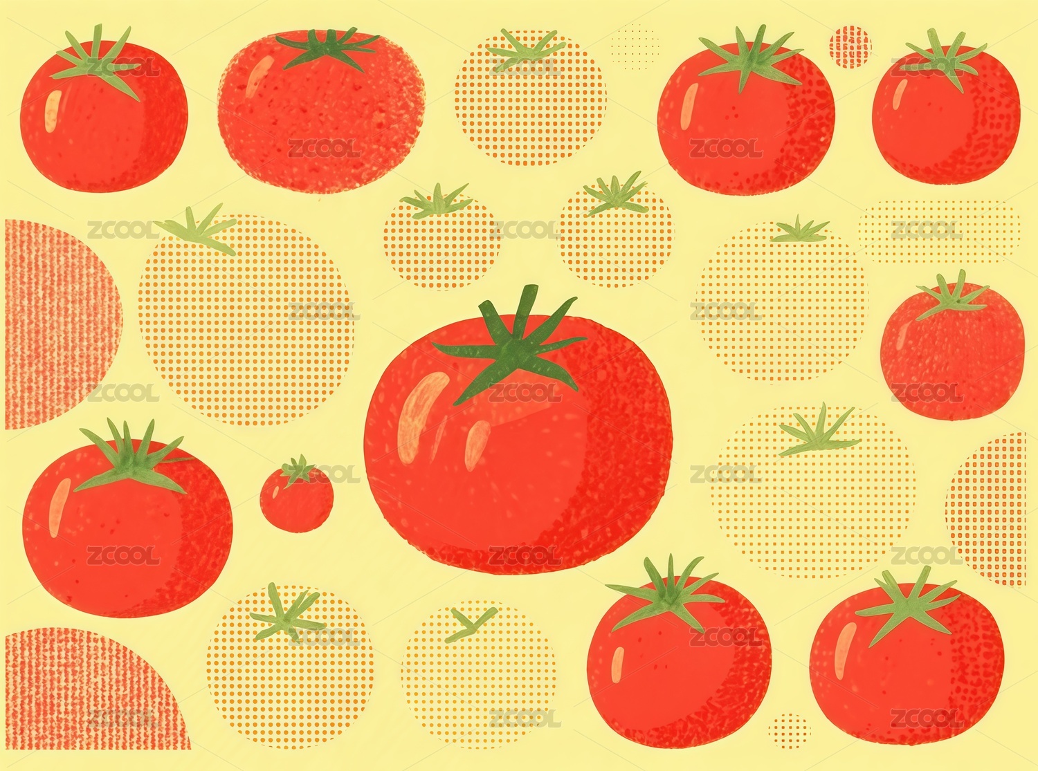 二十四节气寒露霜降节气插画