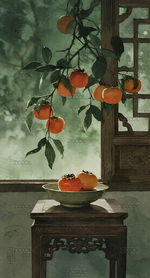 二十四節(jié)氣寒露霜降節(jié)氣插畫（主預(yù)覽-11328582） - 未分類 - 站酷設(shè)計師站酷素材原創(chuàng)素材 - 站酷ZCOOL