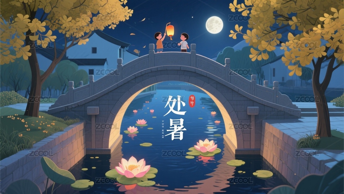 处暑插画素材（主预览-10372381） - 未分类 - 站酷设计师站酷素材原创素材 - 站酷ZCOOL