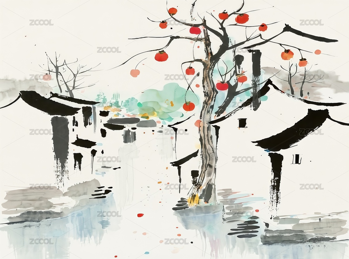 二十四节气寒露霜降节气插画（主预览-11328569） - 未分类 - 站酷设计师站酷素材原创素材 - 站酷ZCOOL