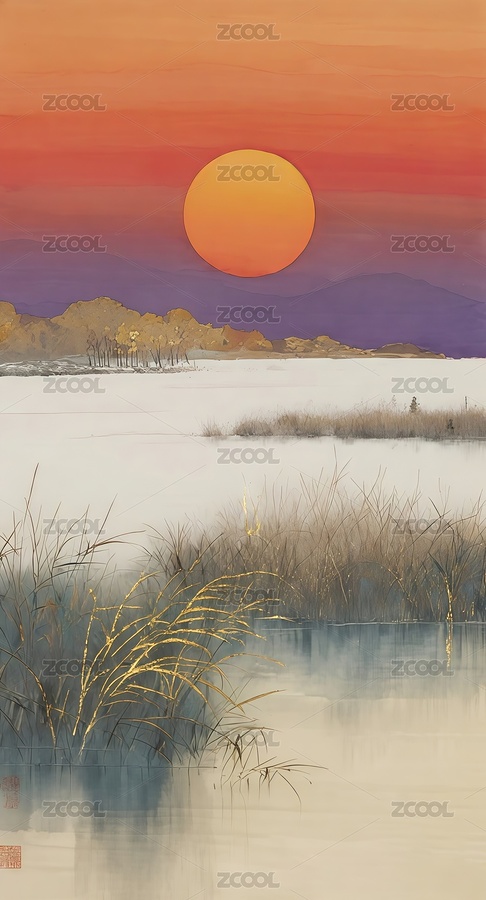 二十四节气寒露霜降节气插画（主预览-11328613） - 未分类 - 站酷设计师站酷素材原创素材 - 站酷ZCOOL