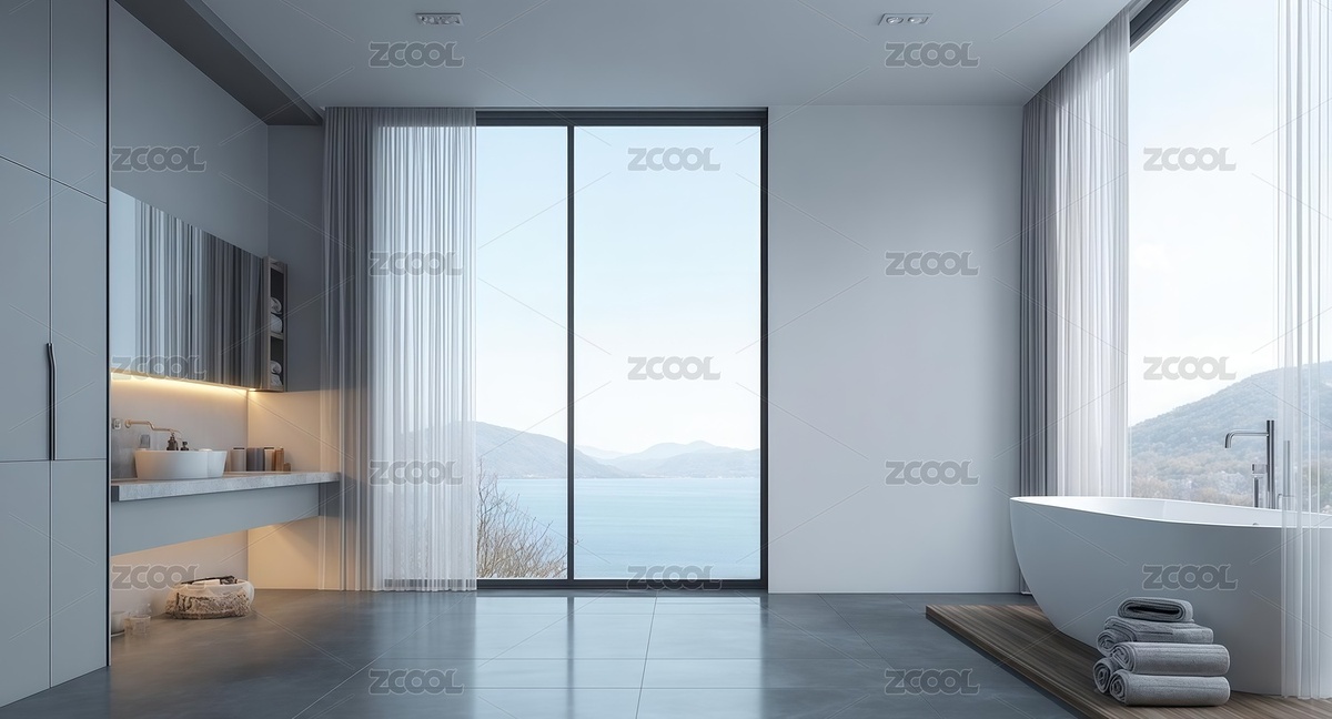 室內(nèi)衛(wèi)生間浴室家居場景（主預(yù)覽-10669188） - 未分類 - 站酷設(shè)計師站酷素材原創(chuàng)素材 - 站酷ZCOOL